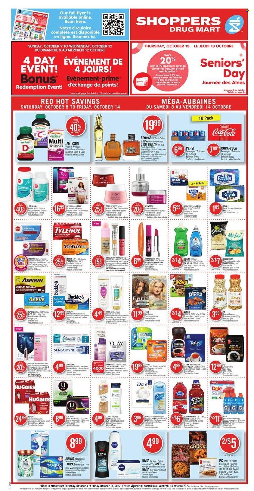 Shoppers Drug Mart flyer - October 08, 2022 - October 14, 2022. Page 1
