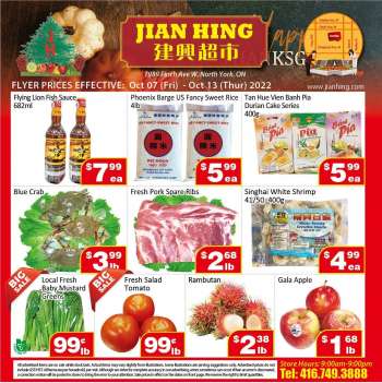 Circulaire Jian Hing Supermarket