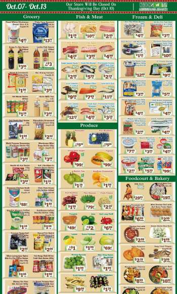 Nations Fresh Foods Flyer - October 07, 2022 - October 13, 2022.