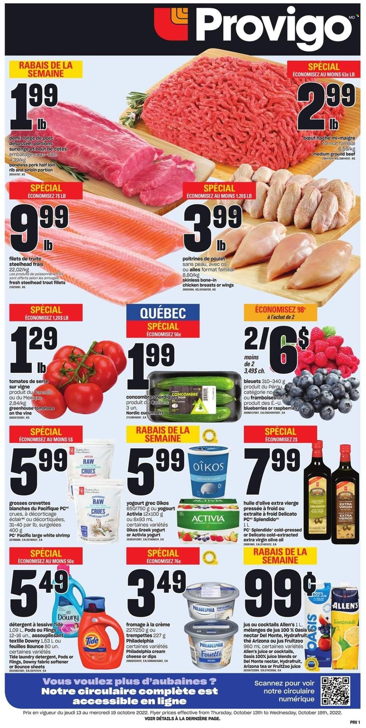 Provigo flyer - October 13, 2022 - October 19, 2022. Page 1