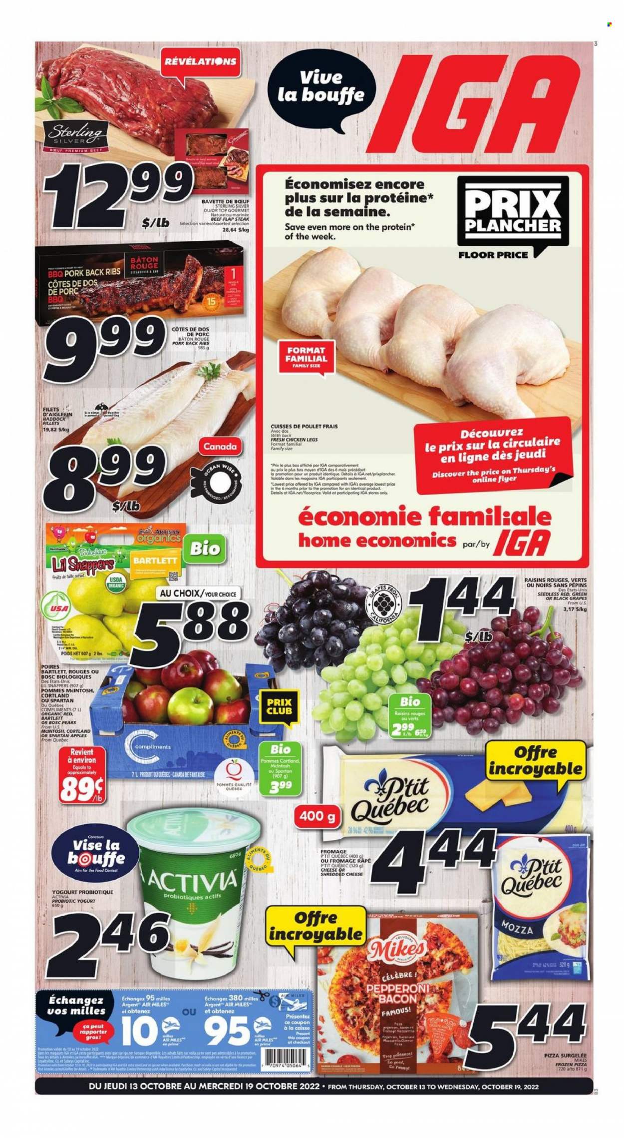 IGA flyer - October 13, 2022 - October 19, 2022. Page 1