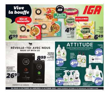 IGA Flyer - October 13, 2022 - October 19, 2022.