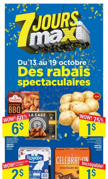 Circulaire Maxi - 13 Octobre 2022 - 19 Octobre 2022.