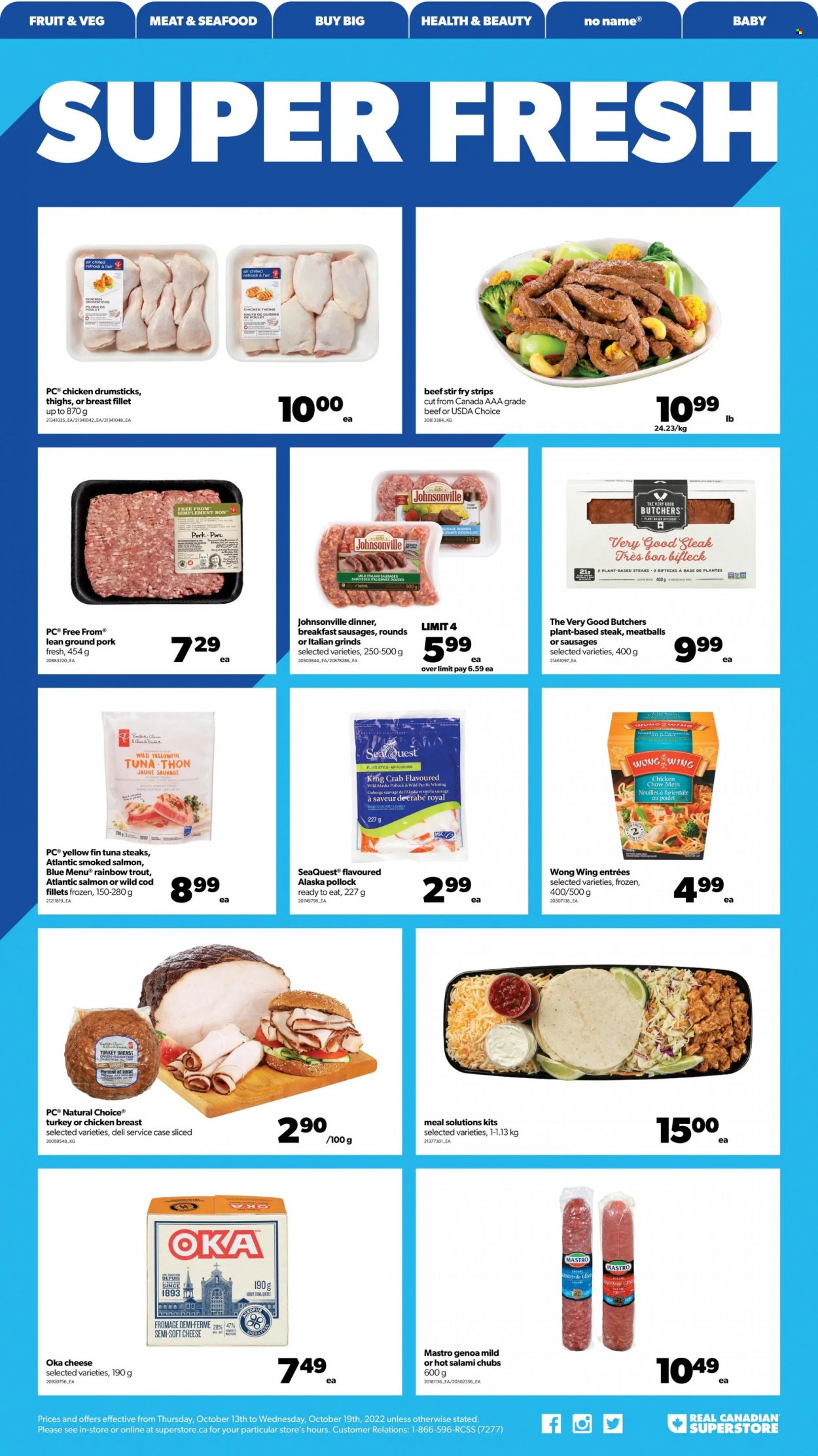 Real Canadian Superstore flyer - October 13, 2022 - October 19, 2022. Page 11