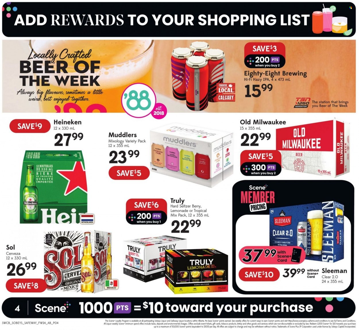 Sobeys Liquor flyer - October 13, 2022 - October 19, 2022. Page 4