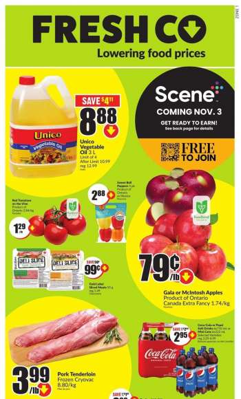 Circulaire FreshCo. - 13 Octobre 2022 - 19 Octobre 2022.