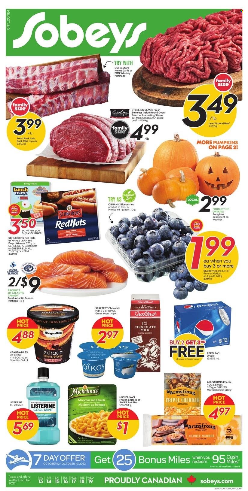 Sobeys flyer - October 13, 2022 - October 19, 2022. Page 1