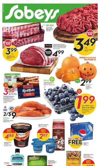 Circulaire Sobeys - 13 Octobre 2022 - 19 Octobre 2022.