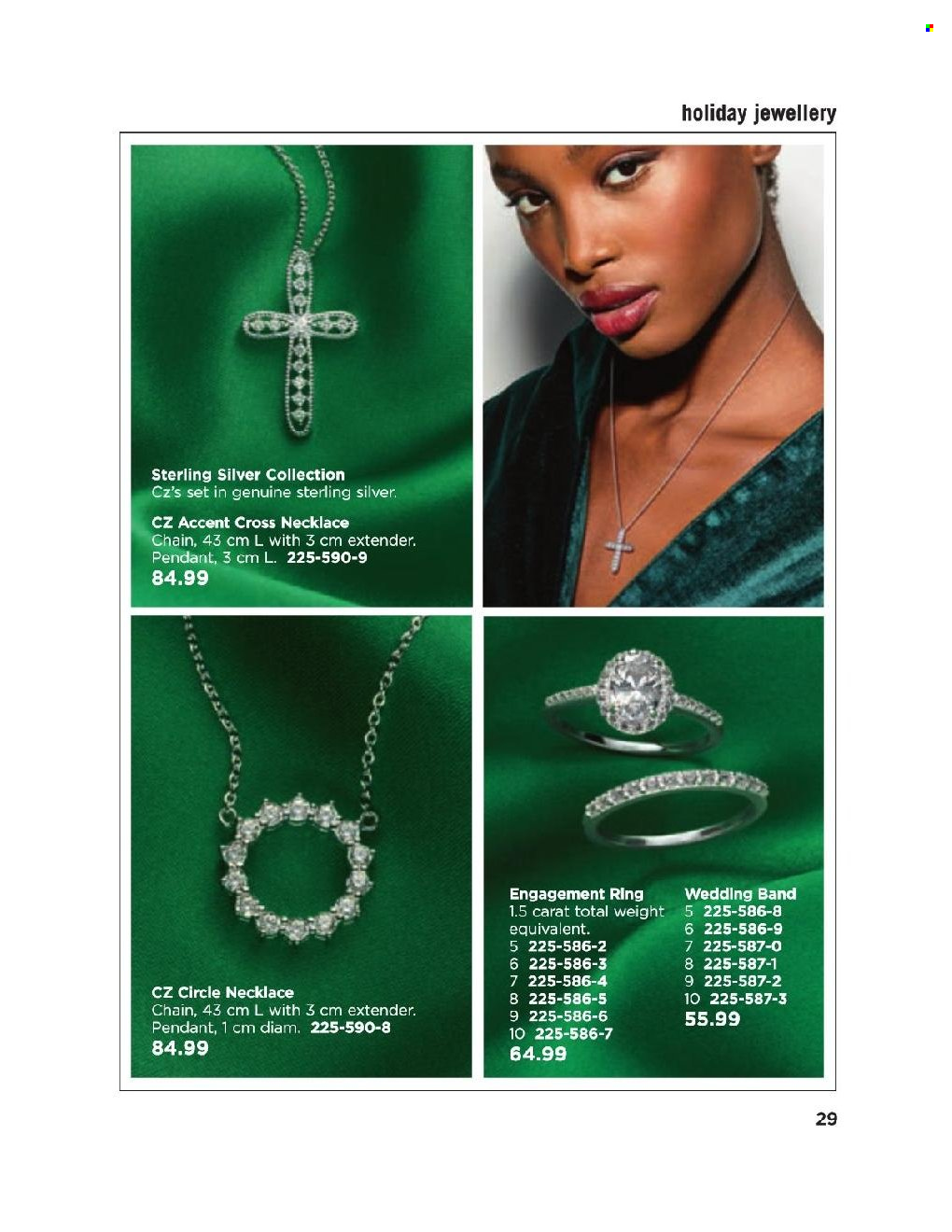 thumbnail - Avon Flyer - Sales products - necklace, pendant. Page 29.