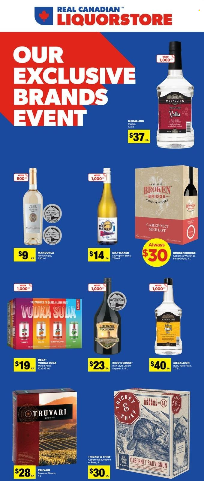 Real Canadian Liquorstore flyer - October 12, 2022 - October 16, 2022. Page 1