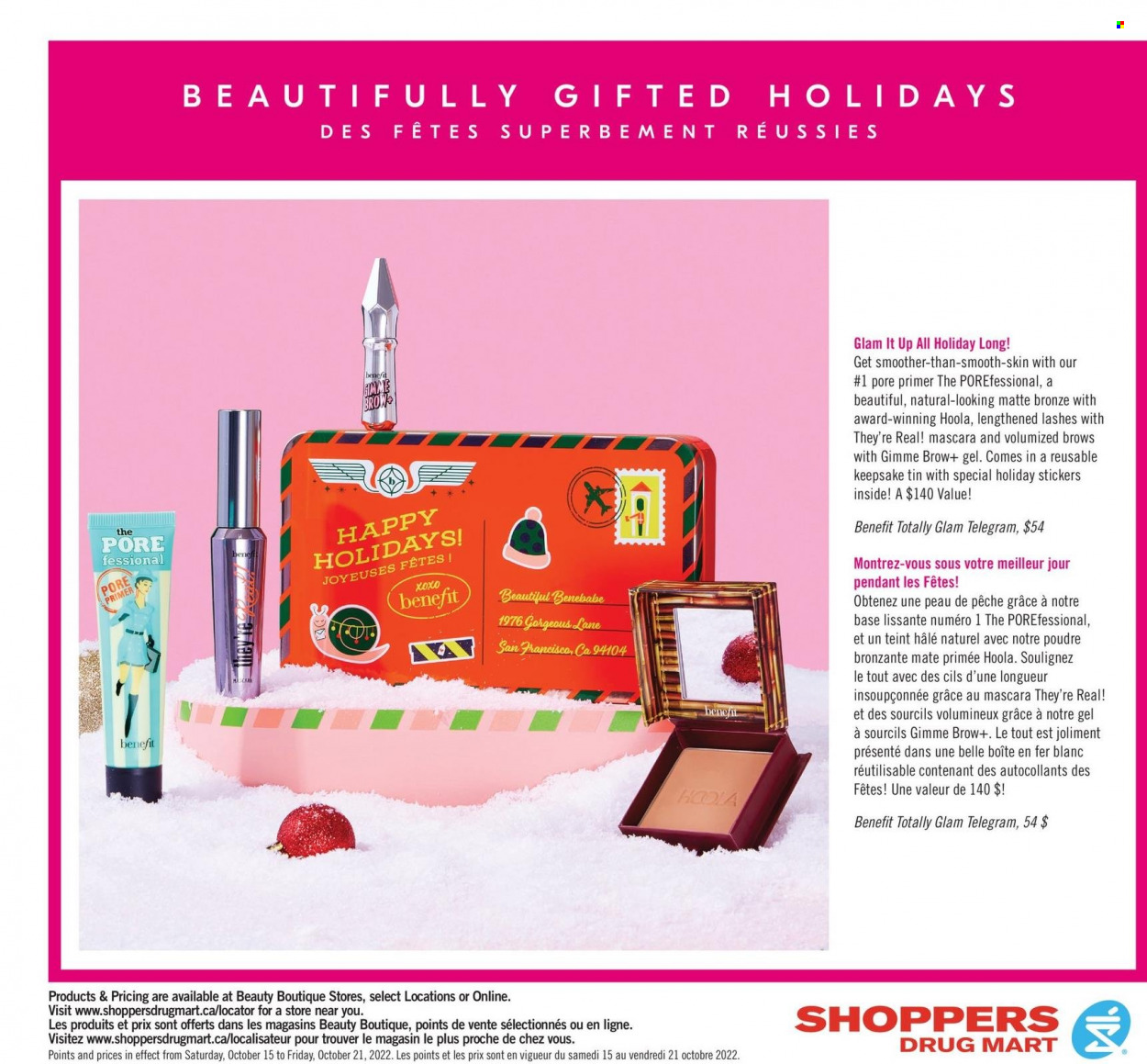 Shoppers Drug Mart flyer - October 15, 2022 - October 21, 2022. Page 11