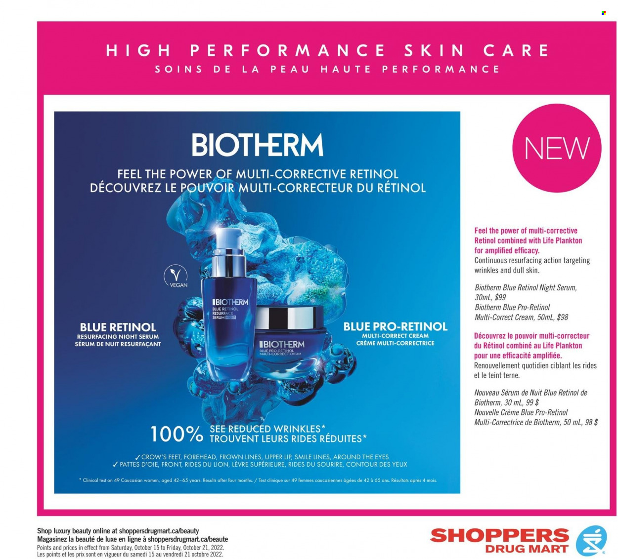Shoppers Drug Mart flyer - October 15, 2022 - October 21, 2022. Page 13