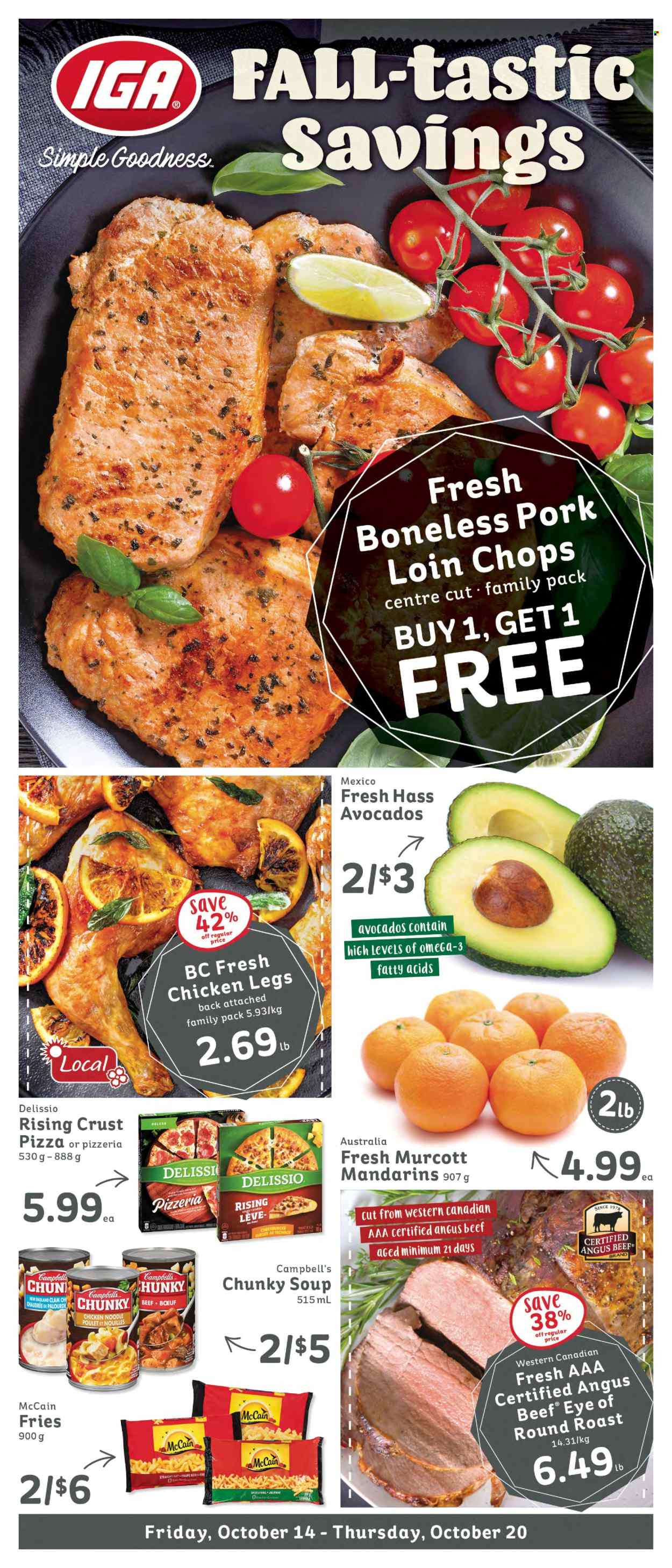 IGA Simple Goodness flyer - October 14, 2022 - October 20, 2022. Page 1