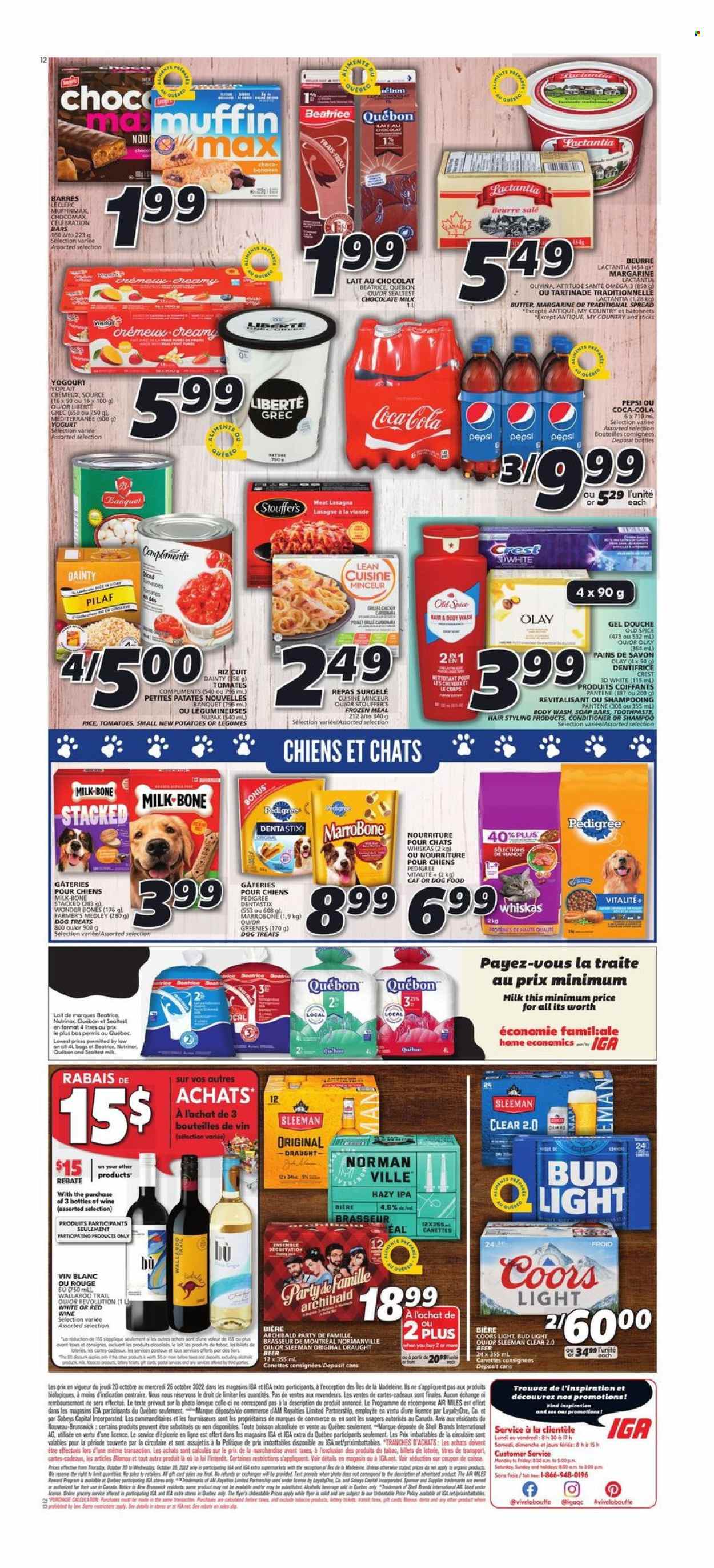 IGA flyer - October 20, 2022 - October 26, 2022. Page 2