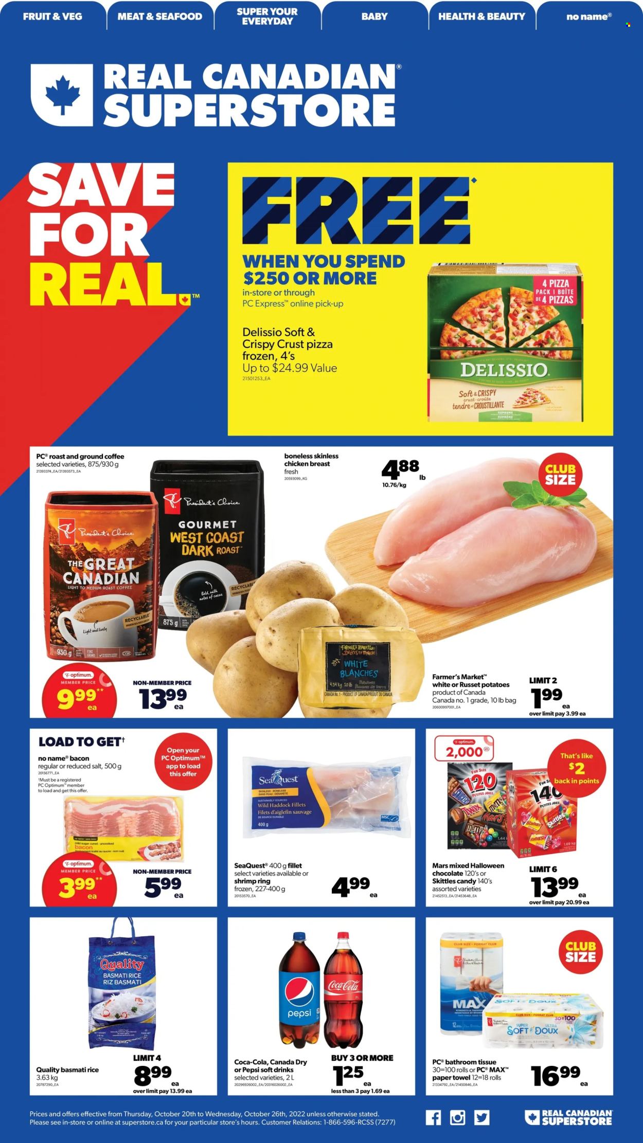 Real Canadian Superstore flyer - October 20, 2022 - October 26, 2022. Page 1