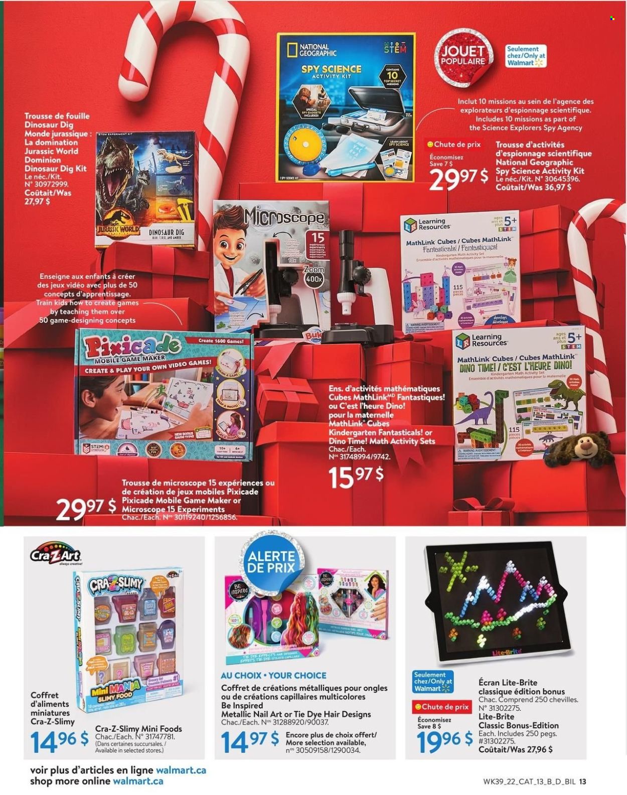 Walmart flyer - October 20, 2022 - December 24, 2022. Page 13