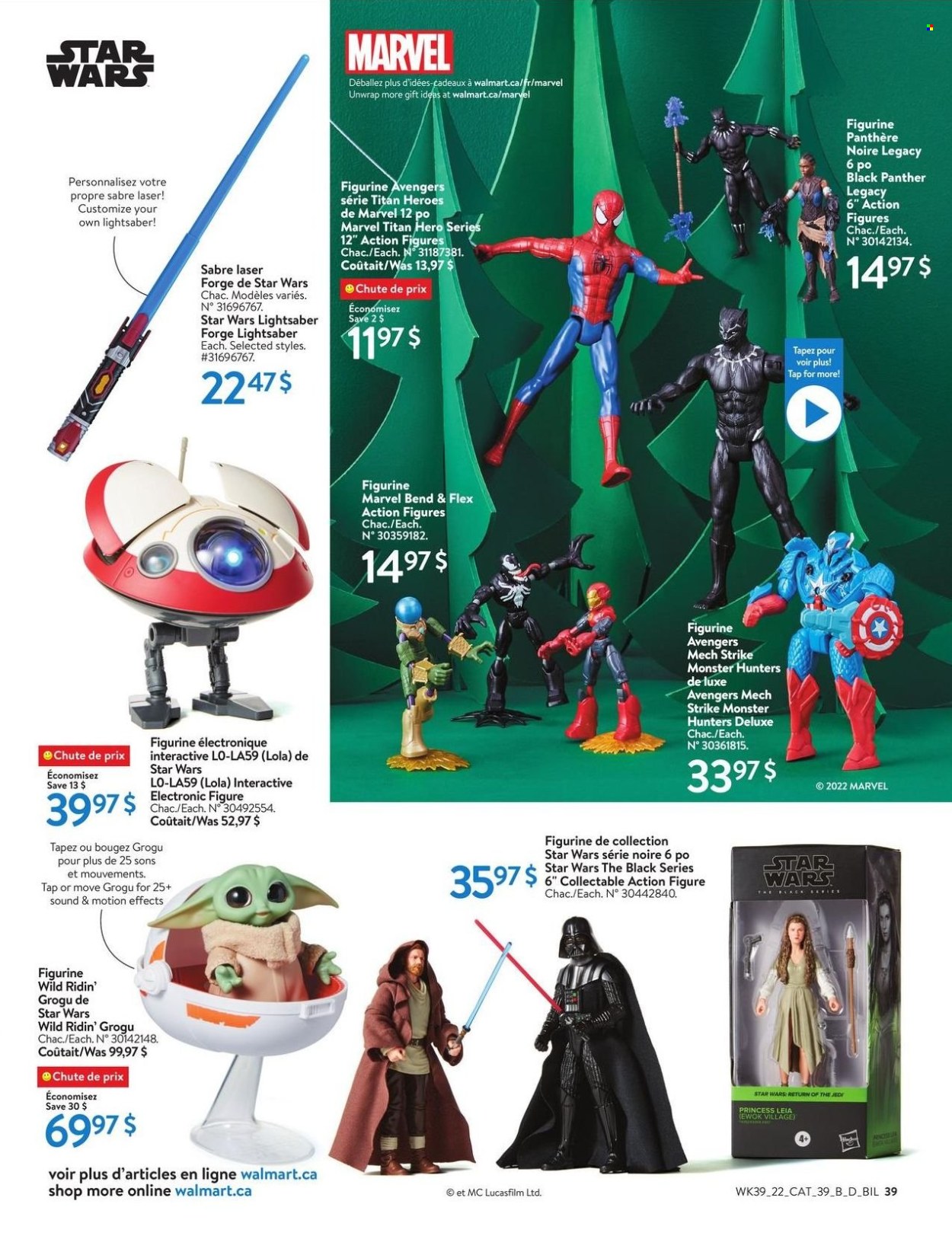 Walmart flyer - October 20, 2022 - December 24, 2022. Page 40
