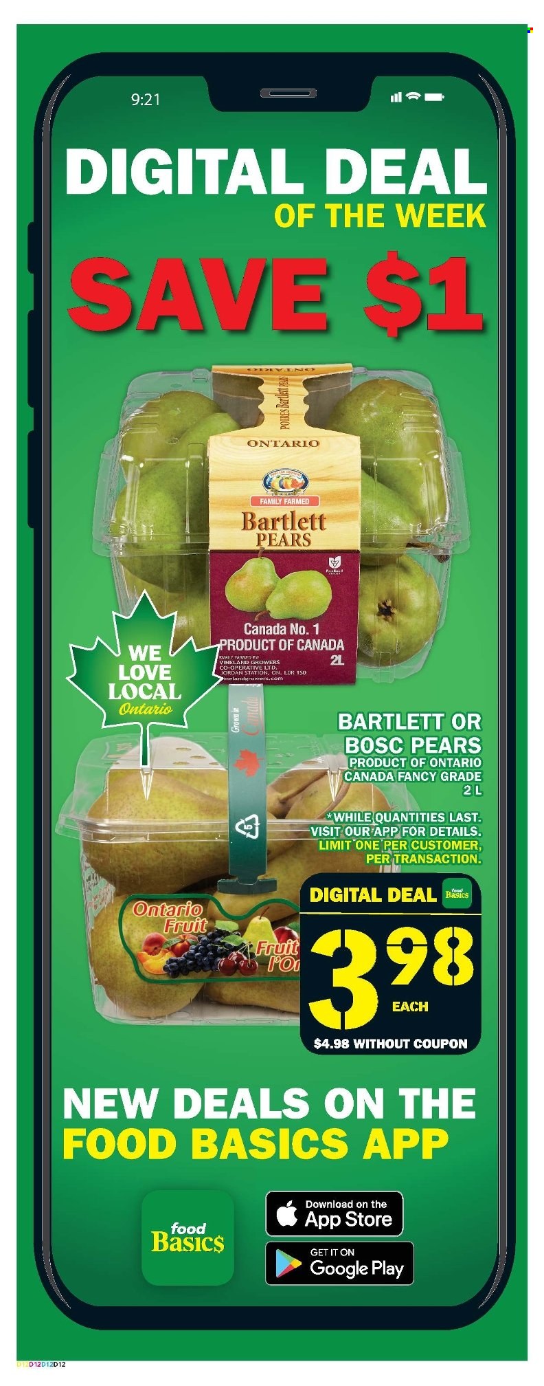 Food Basics flyer - October 20, 2022 - October 26, 2022. Page 12