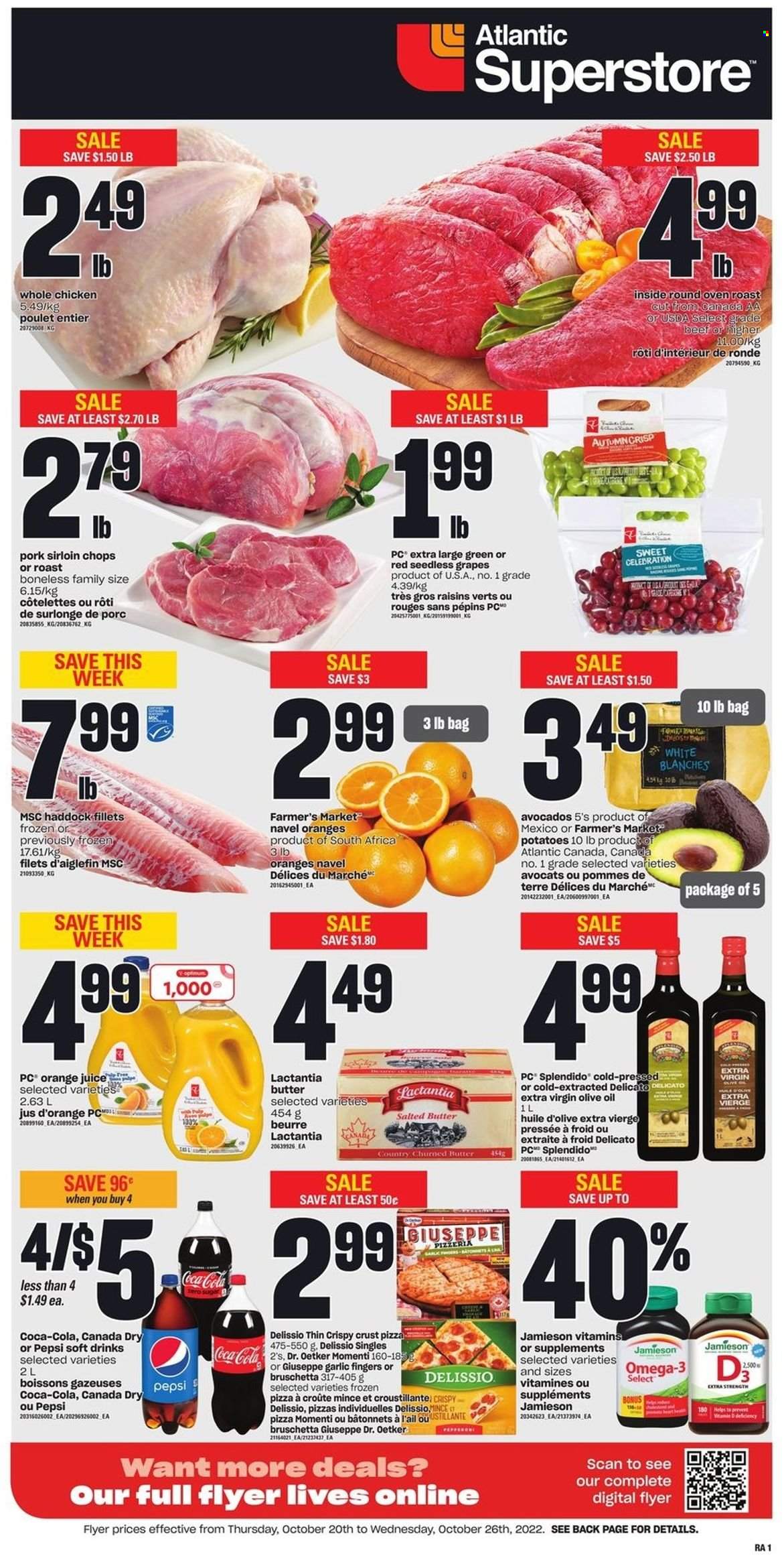 Atlantic Superstore flyer - October 20, 2022 - October 26, 2022. Page 1