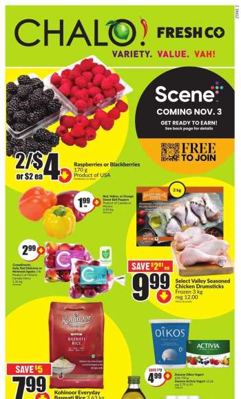 Chalo! FreshCo. Flyer - October 20, 2022 - October 26, 2022.