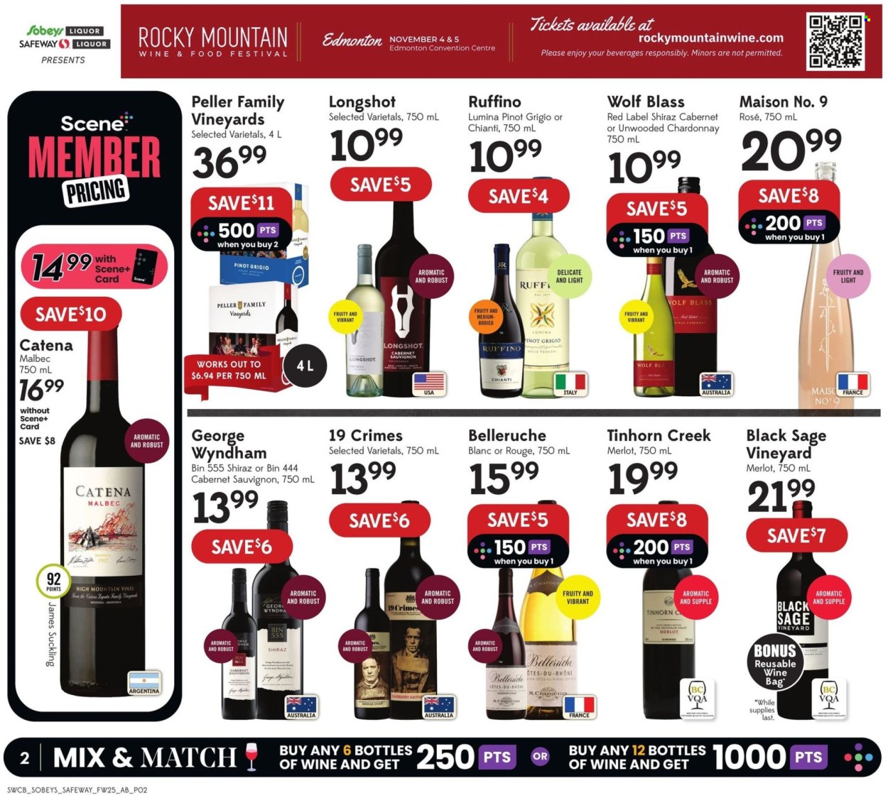 Sobeys Liquor flyer - October 20, 2022 - October 26, 2022. Page 2