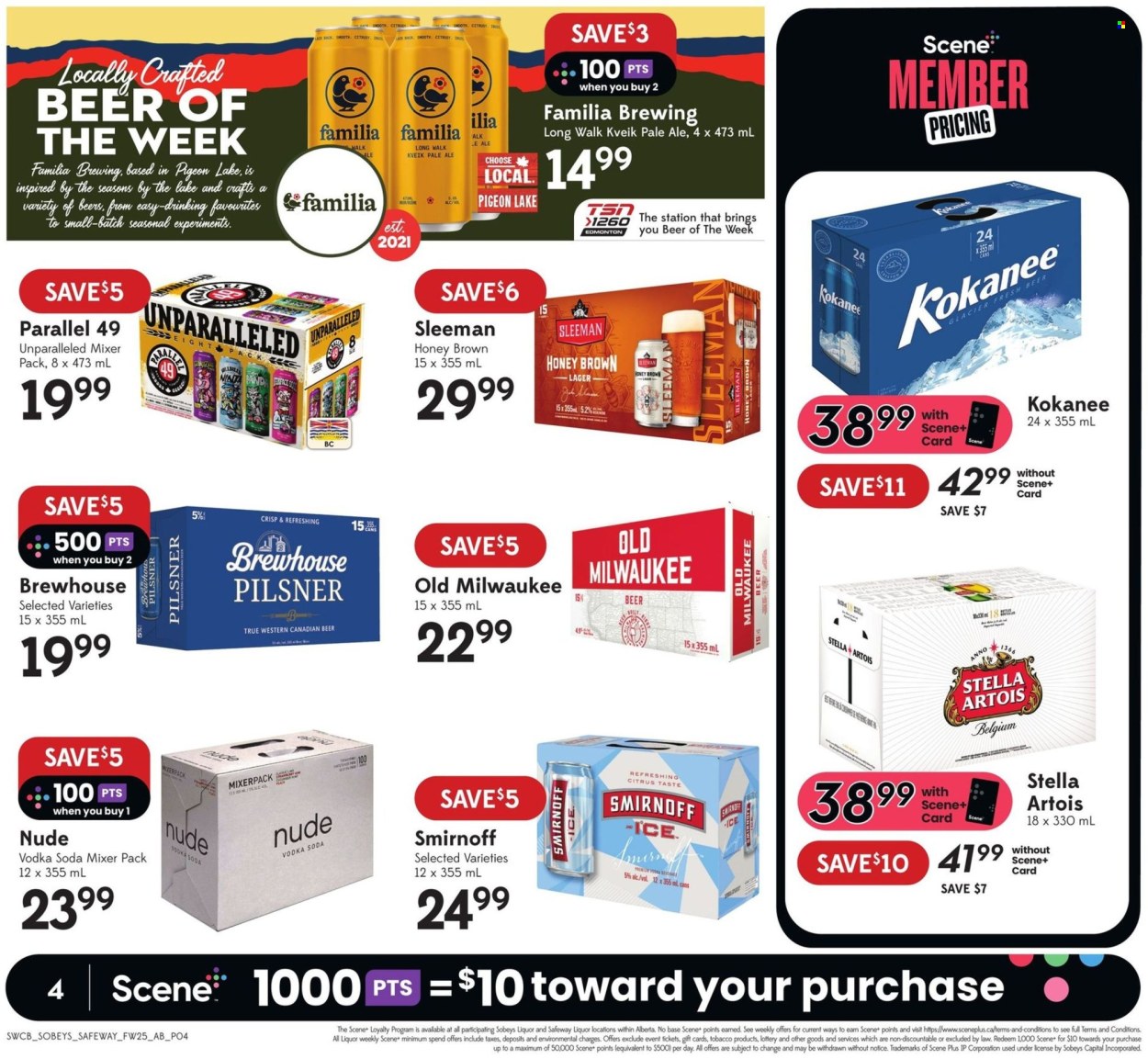 Sobeys Liquor flyer - October 20, 2022 - October 26, 2022. Page 4