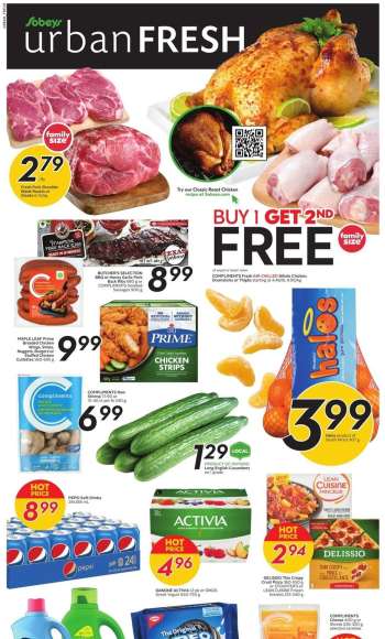 Sobeys Urban Fresh Flyer - October 20, 2022 - October 26, 2022.