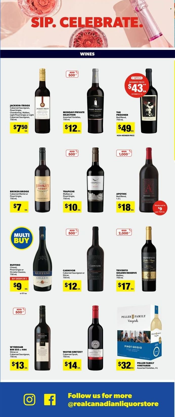 Real Canadian Liquorstore flyer - October 19, 2022 - October 23, 2022. Page 3