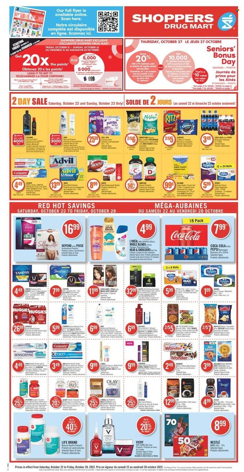 Shoppers Drug Mart flyer - October 22, 2022 - October 28, 2022. Page 1