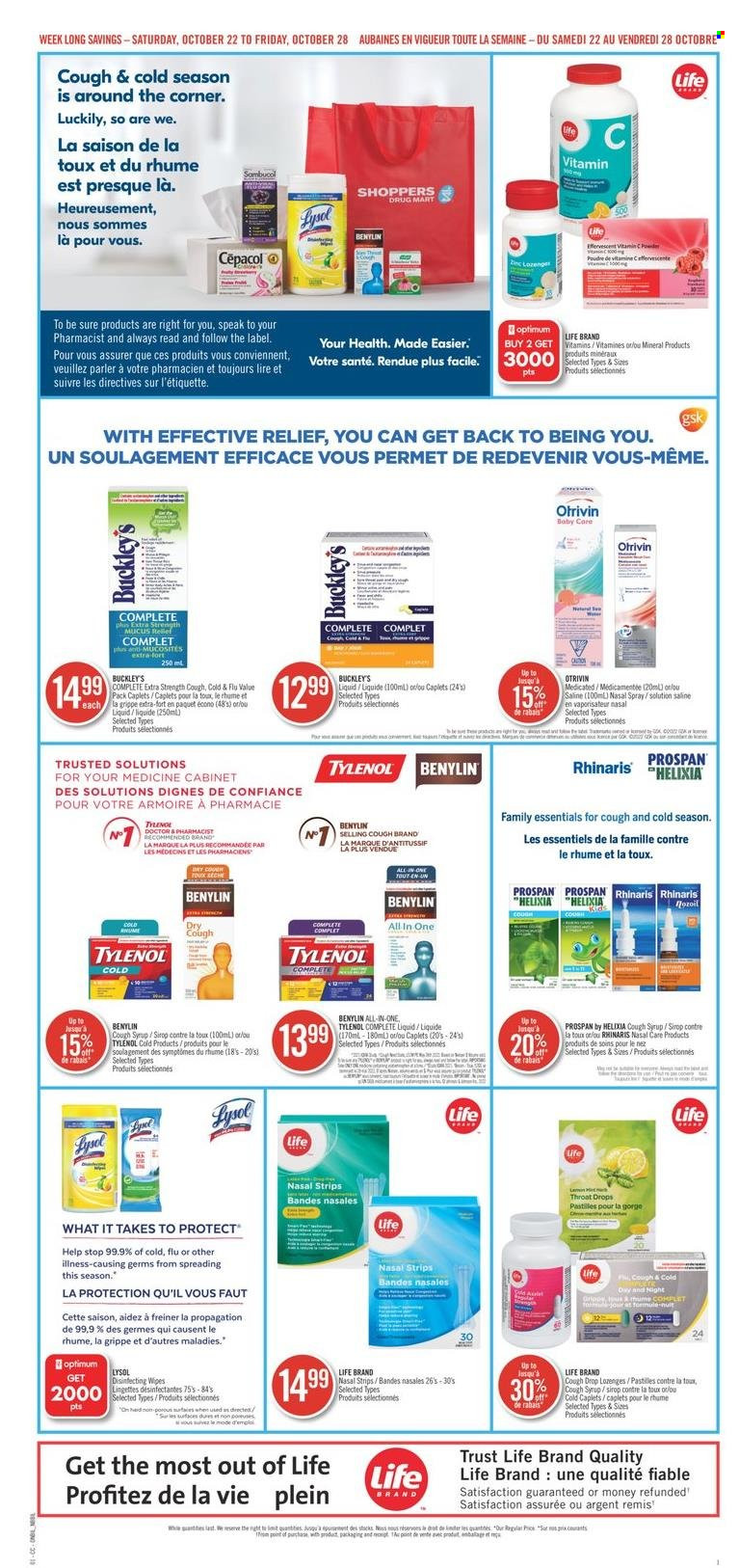 Shoppers Drug Mart flyer - October 22, 2022 - October 28, 2022. Page 3