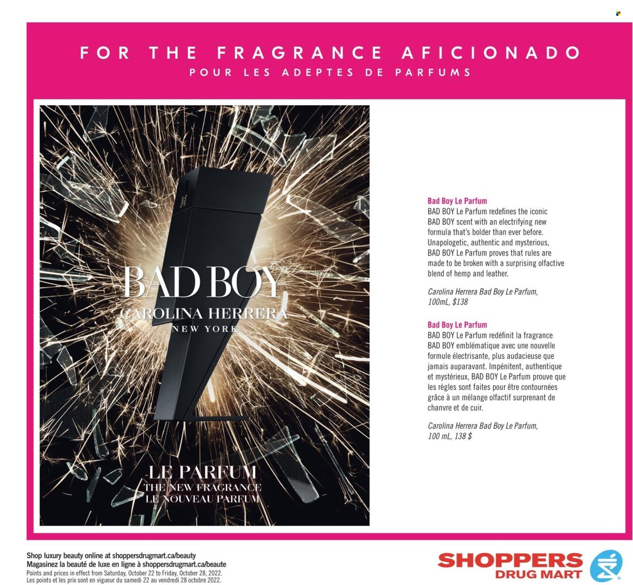 Shoppers Drug Mart flyer - October 22, 2022 - October 28, 2022. Page 12