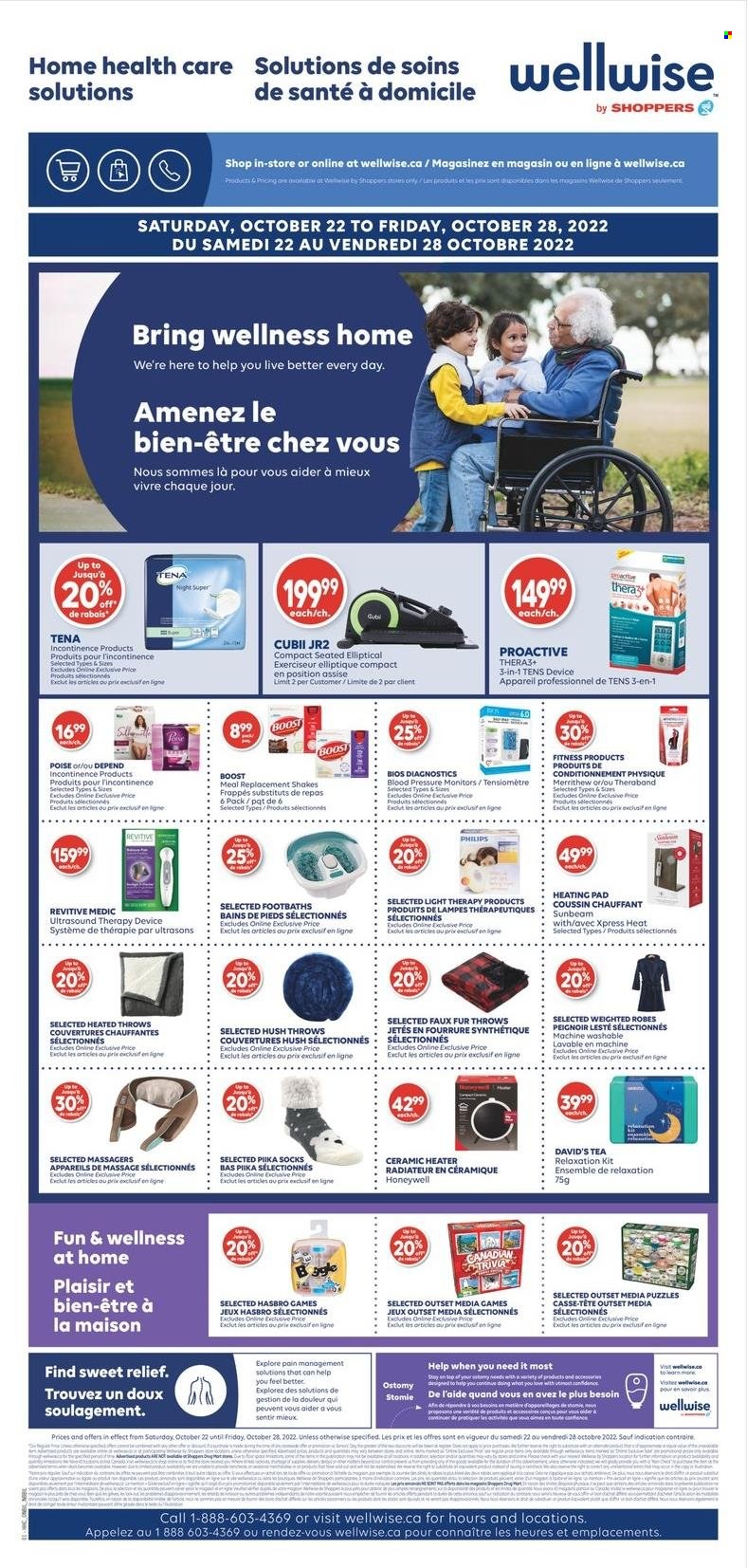 Shoppers Drug Mart flyer - October 22, 2022 - October 28, 2022. Page 20