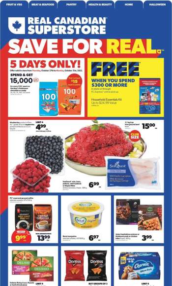 Real Canadian Superstore Flyer - October 27, 2022 - November 02, 2022.
