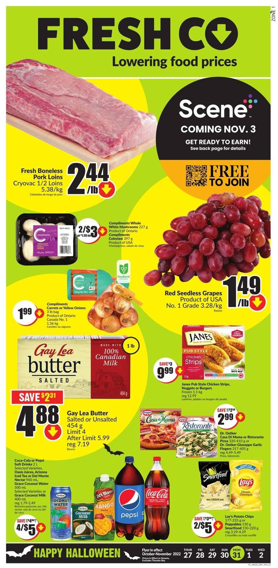 FreshCo. flyer - October 27, 2022 - November 02, 2022. Page 1