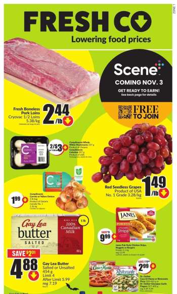 Circulaire FreshCo. - 27 Octobre 2022 - 02 Novembre 2022.