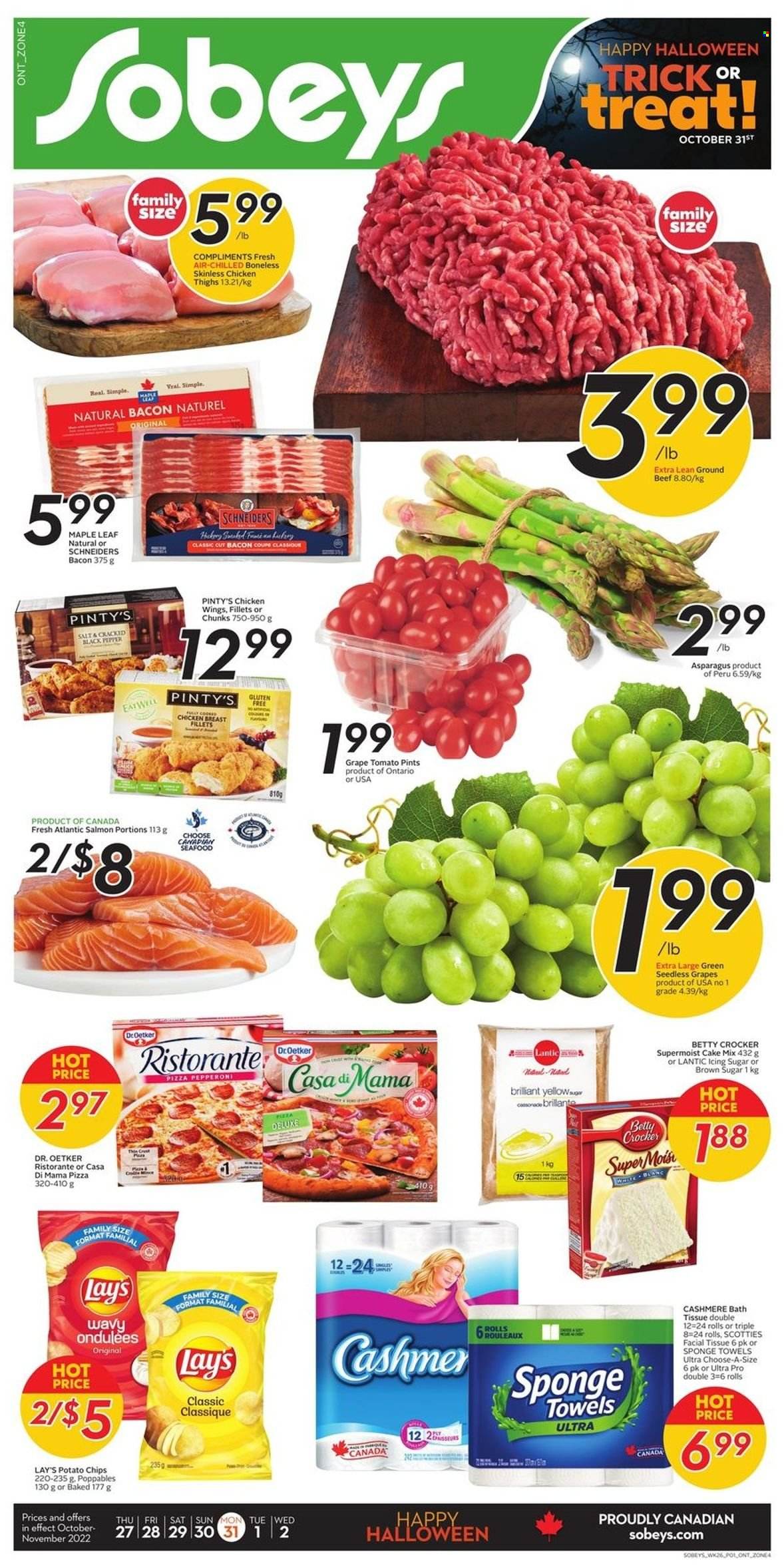 Sobeys flyer - October 27, 2022 - November 02, 2022. Page 1