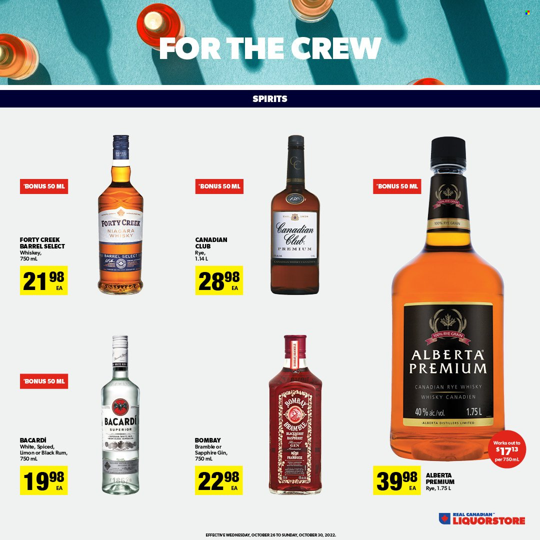 Real Canadian Liquorstore flyer - October 26, 2022 - October 30, 2022. Page 7