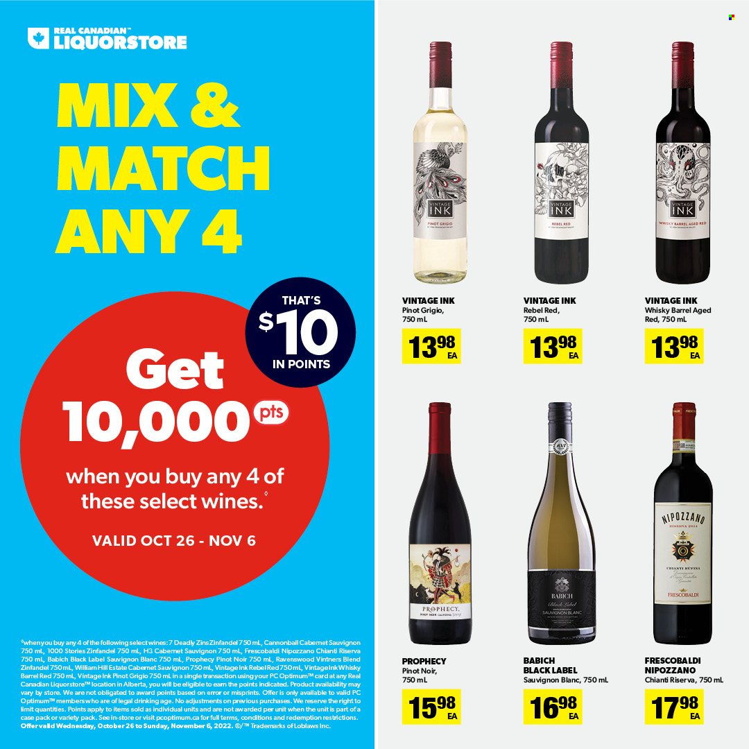 Real Canadian Liquorstore flyer - October 26, 2022 - October 30, 2022. Page 12