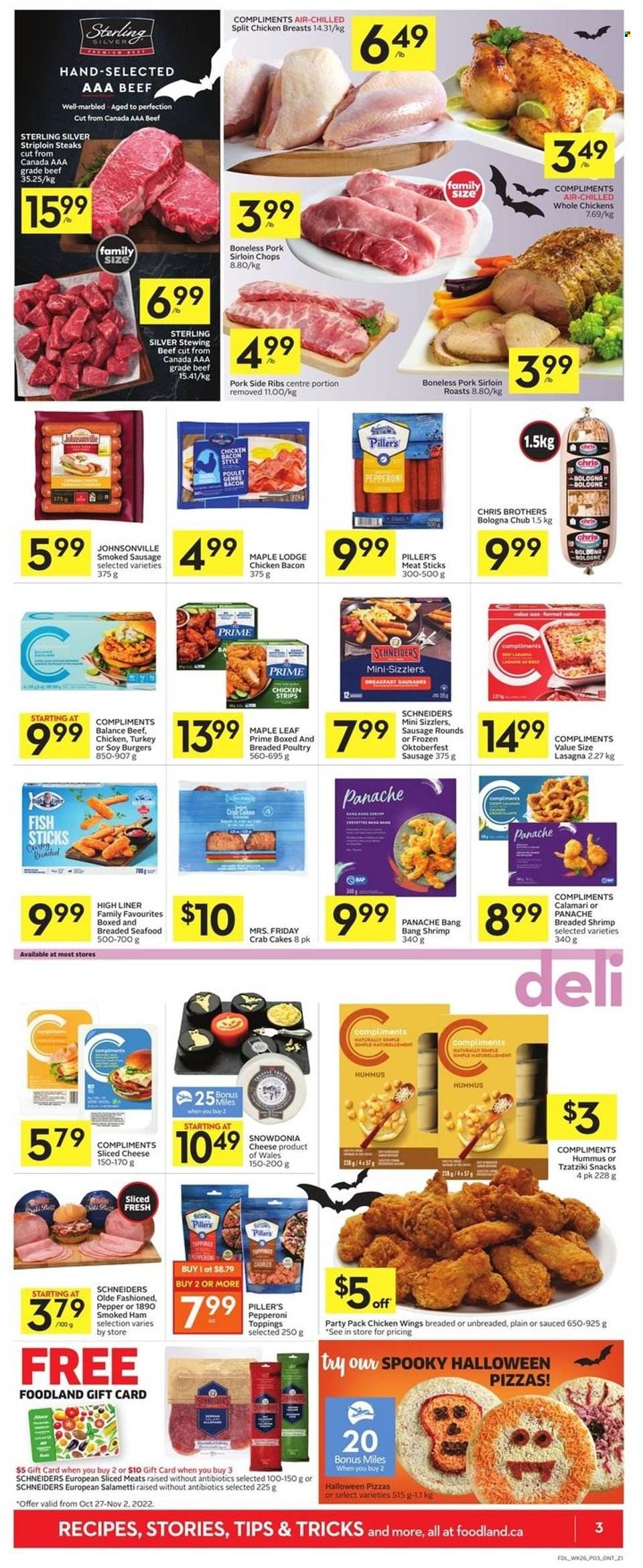 Foodland flyer - October 27, 2022 - November 02, 2022. Page 3