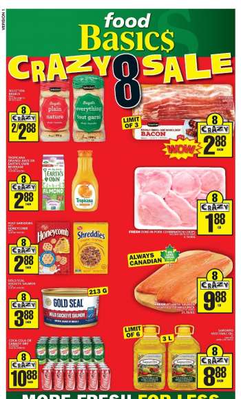 Circulaire Food Basics - 03 Novembre 2022 - 09 Novembre 2022.