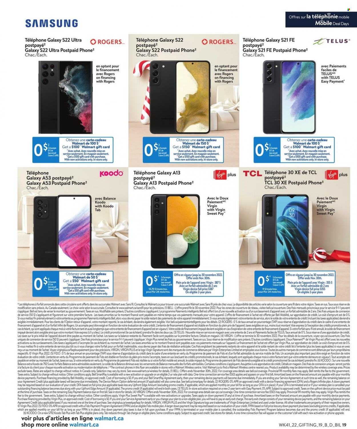 Walmart flyer - November 03, 2022 - November 30, 2022. Page 22