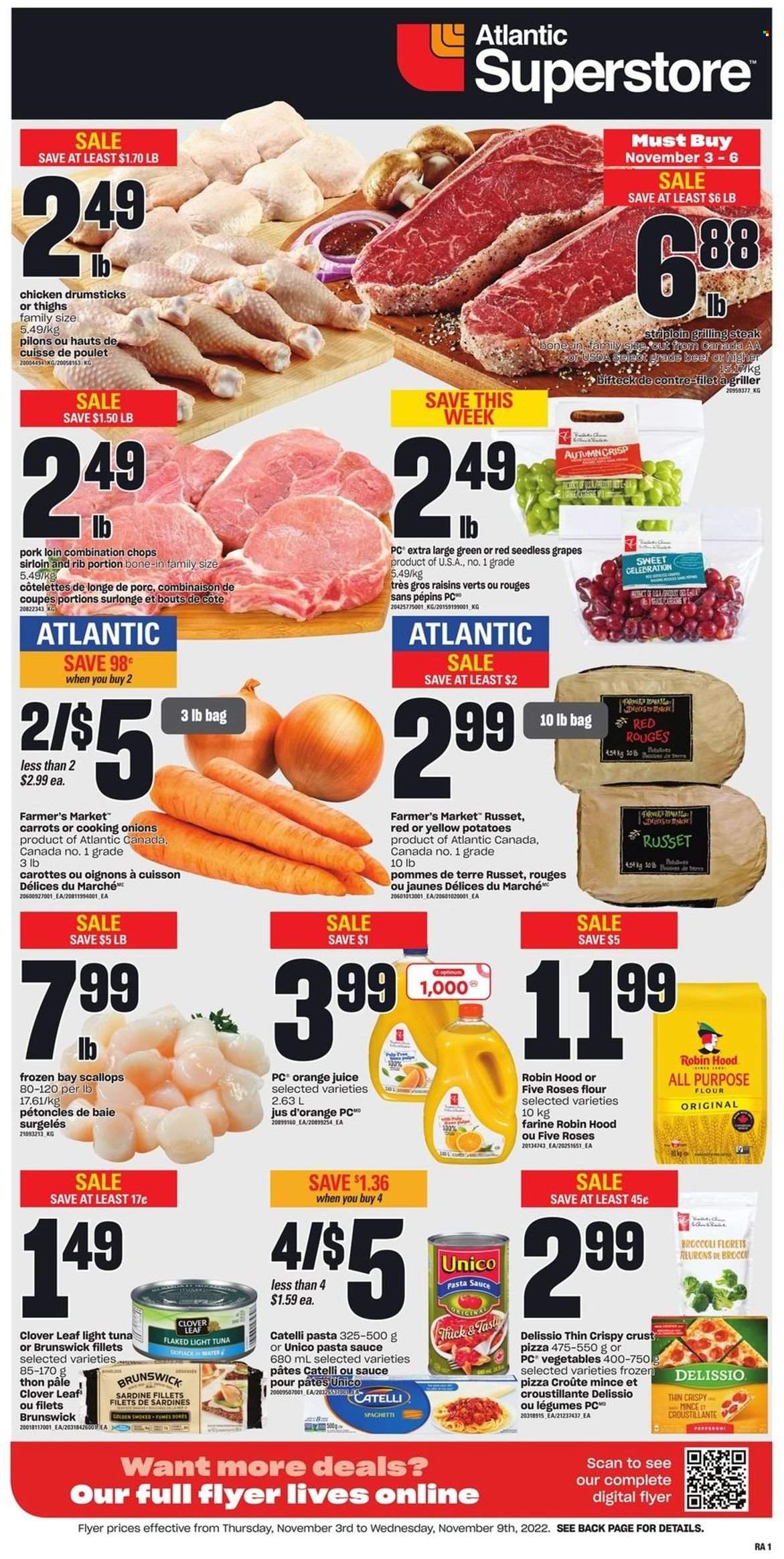 Atlantic Superstore flyer - November 03, 2022 - November 09, 2022. Page 1