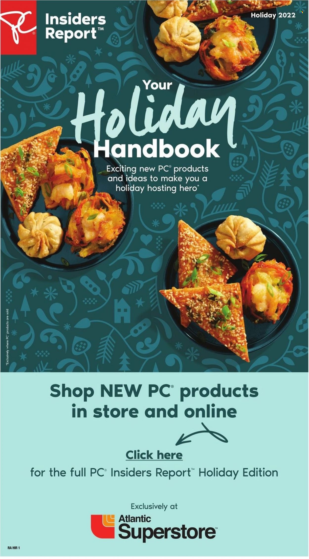 Atlantic Superstore flyer - November 03, 2022 - January 04, 2023. Page 1