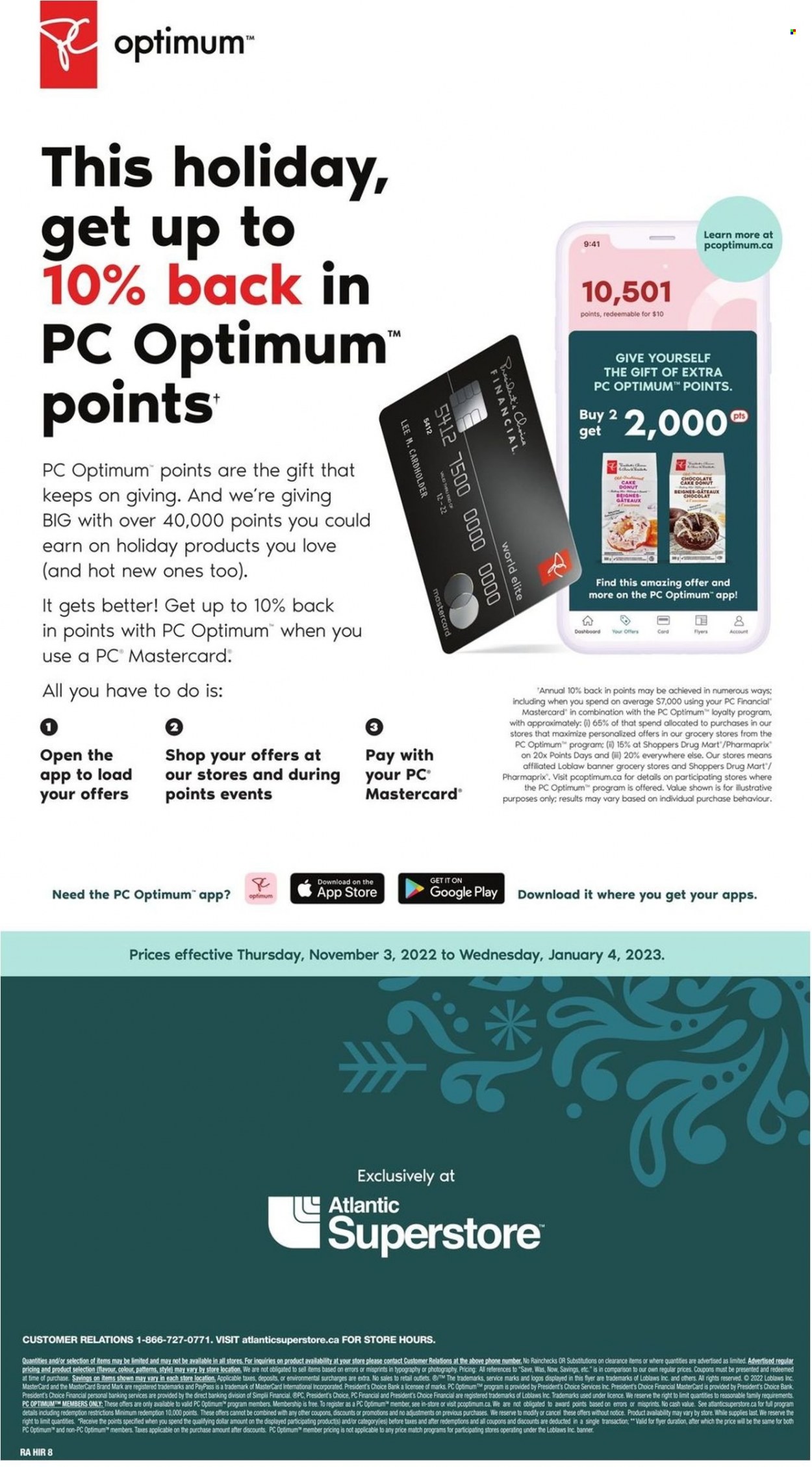 Atlantic Superstore flyer - November 03, 2022 - January 04, 2023. Page 8