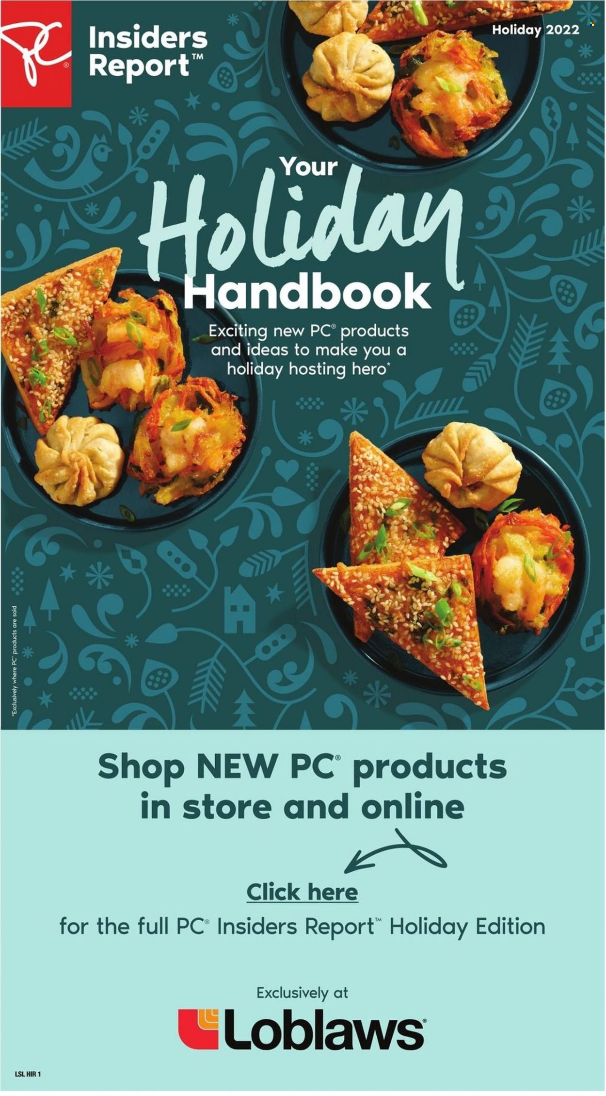 Loblaws flyer - November 03, 2022 - January 04, 2023. Page 1