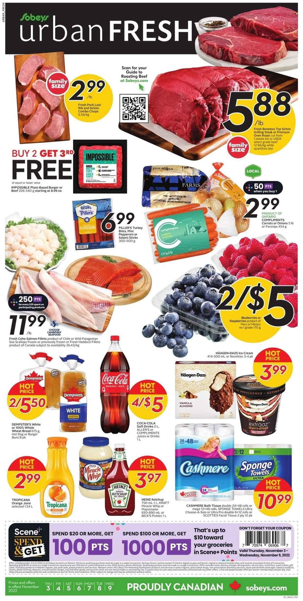 Sobeys Urban Fresh flyer - November 03, 2022 - November 09, 2022. Page 1