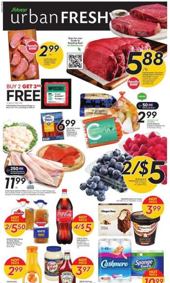 Circulaire Sobeys Urban Fresh - 03 Novembre 2022 - 09 Novembre 2022.