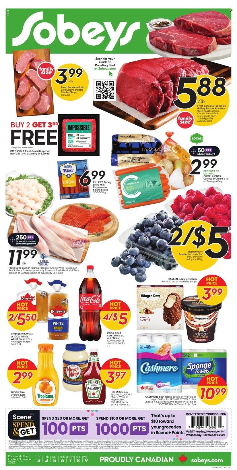Sobeys flyer - November 03, 2022 - November 09, 2022. Page 1
