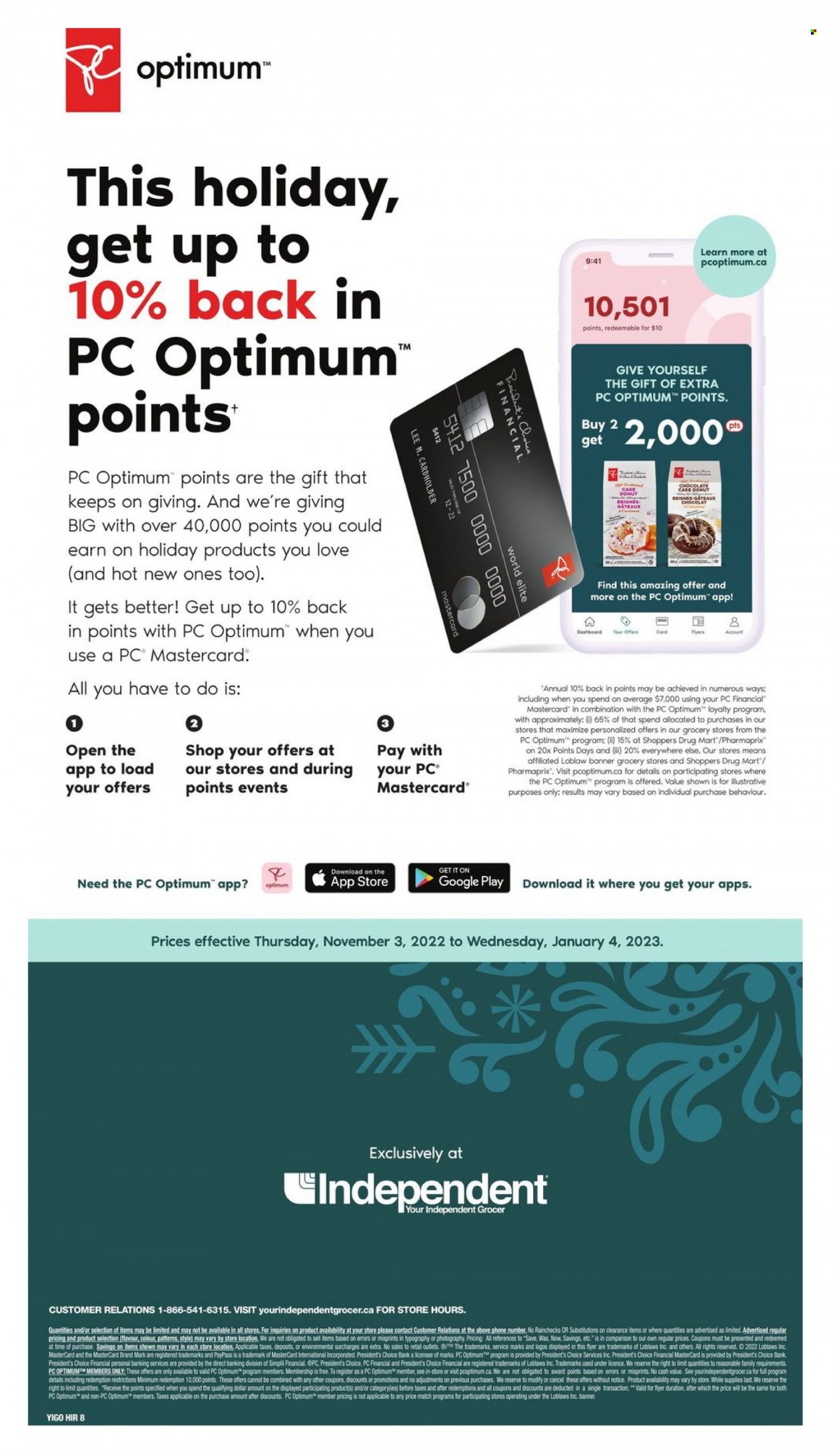 Independent flyer - November 02, 2022 - January 04, 2023. Page 8