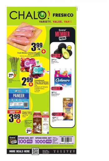 Chalo! FreshCo. Flyer - November 03, 2022 - November 09, 2022.